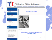 Tablet Screenshot of federationchiitedefrance.com